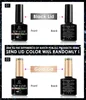 CNails No Wipe Gel Top Coat Clear Gel Base Coat Varnish Soak Off Flash Top Coat UV/LED Nail Art Accessories Matte Nail Polish 6