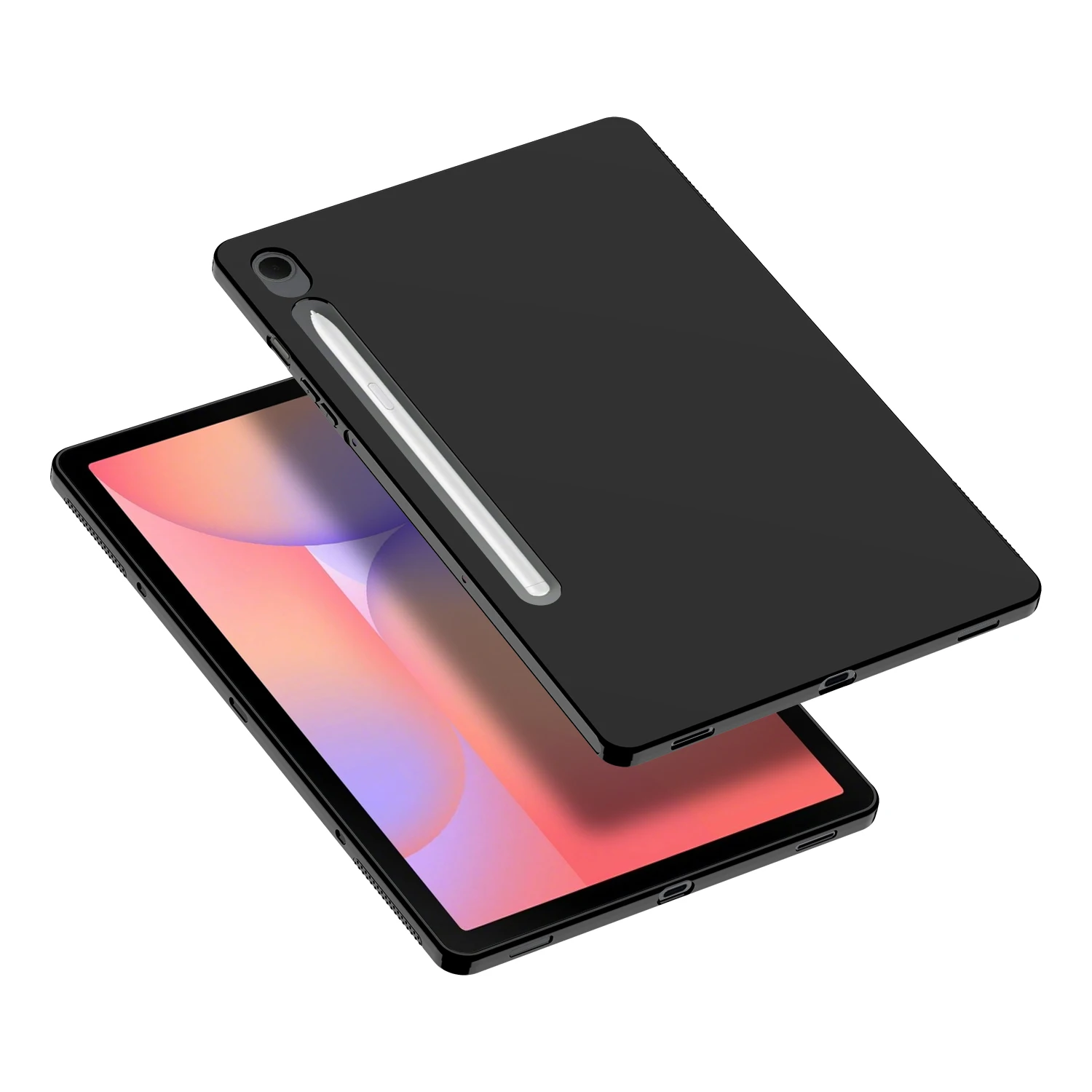 Premium Silicone Tablet Case - Durable Back Cover with TPU Shell