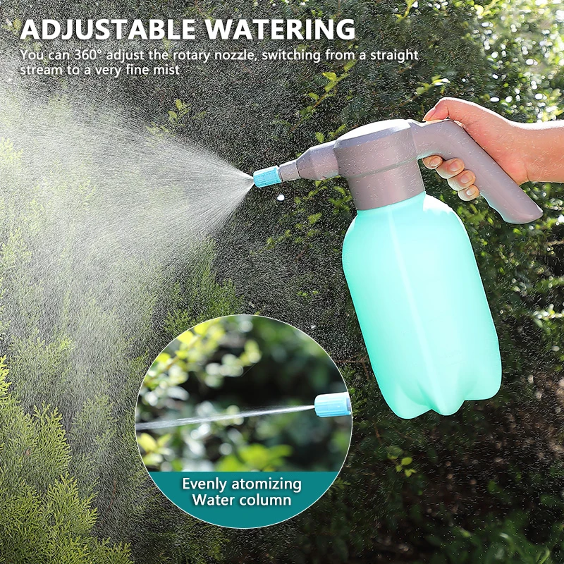 

2000mA Water Sprayer Mini Self-priming Water Pump Electric Garden Sprayer Watering Can USB Rechargable Automatic Plant Mister
