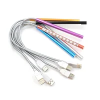 Mini USB Table Light 10 LEDS  USB Light Flexible Metal LED Table Lamp Super Bright Led Book Study Lamp 2