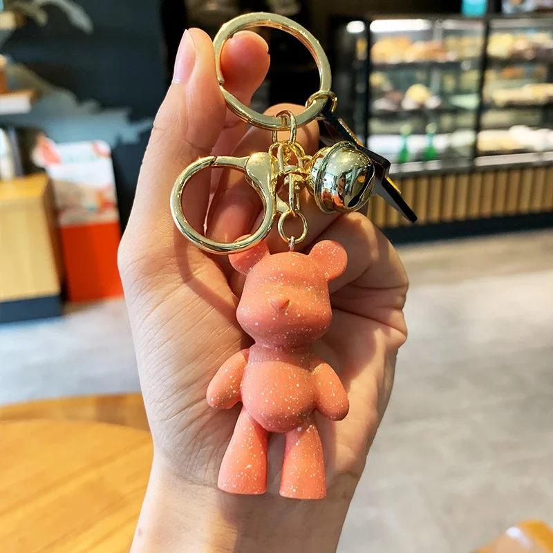 vuitton teddy bear keyring