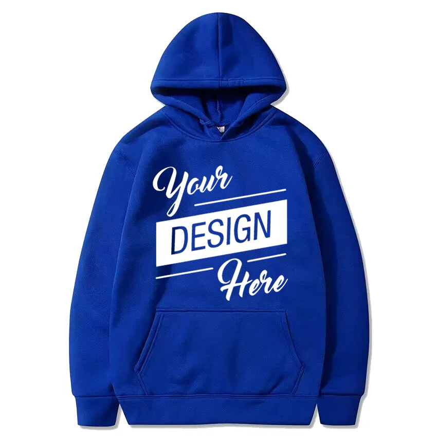 Your design here Pullover Men Women ' s hoodie vintage FASHION Fleece Hooded Sweatshirt with print Unisex Long sleeve streetwear