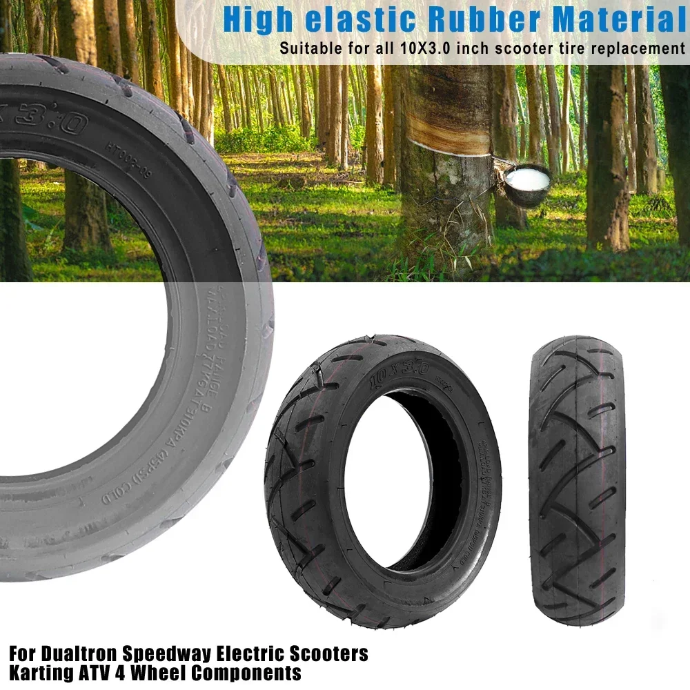 Description Picture 6 of item10 Inch 10X3.0 Outer Tire Electric Scooter Thicken Inflatable Tyre for Speedway Zero 10x Kugoo M4 Pro Kaabo Mantis Pneumatic