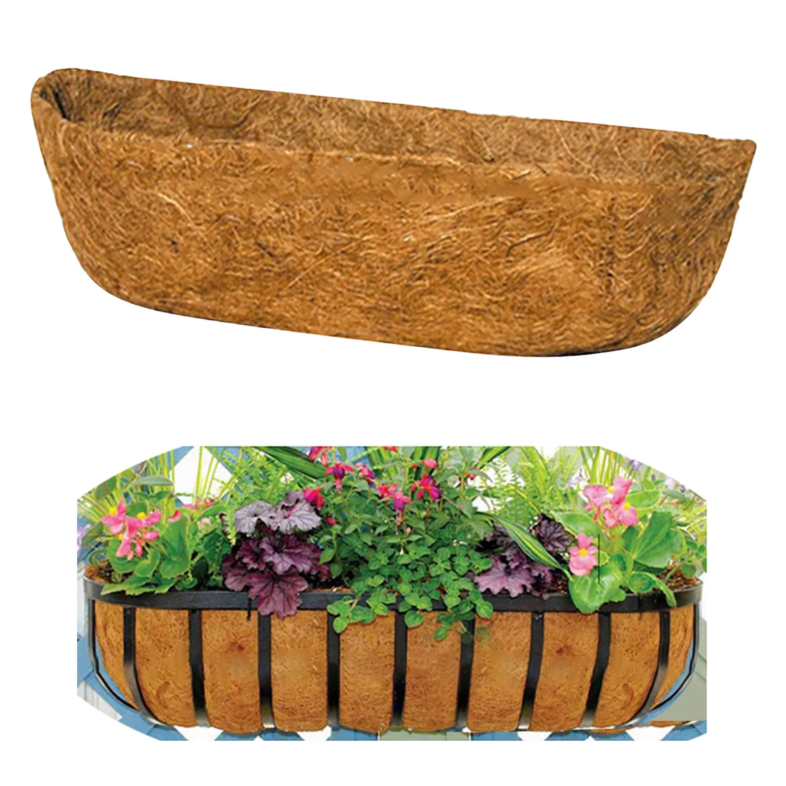 Hanging Basket Coconuts Fiber Flower Pot Planter Inserts Replacement hanging-basket-coconuts-fiber-flower-pot-planter-inserts-replacement