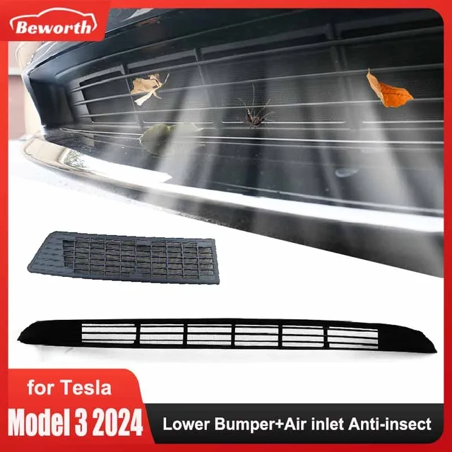 For 2024 Tesla Model 3 Highland Lower Bumper Anti Insect Net Anti