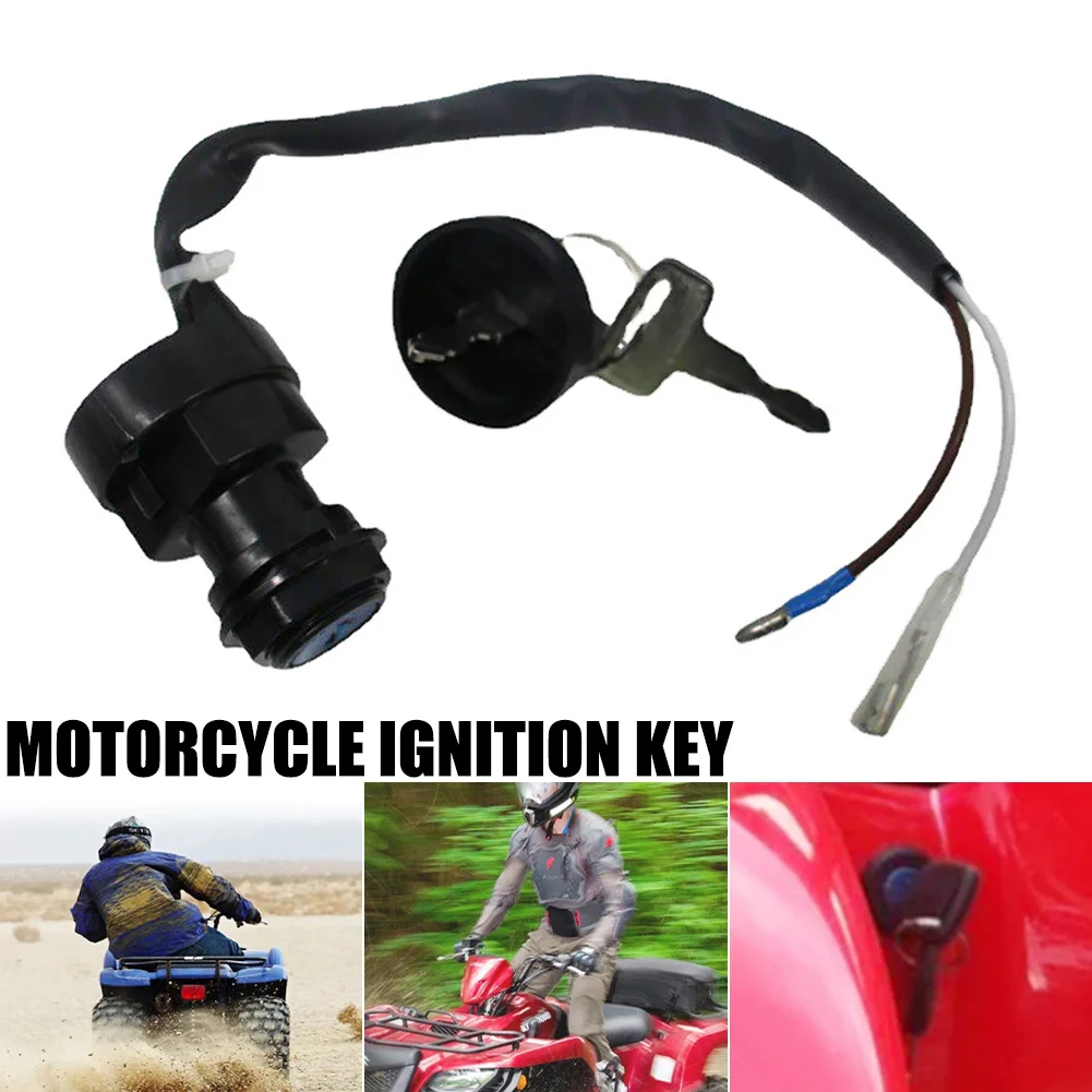 Interruptor de encendido con llaves para Kawasaki Bayou 220 250 300 400 KLF Lakota 300 KEF300A Prairie 300 400 ATV
