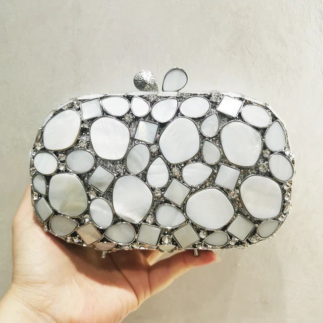 Clutch Purse Evening Bags for Womens Chain Dress Handbag Crystal Wedding  Bead Bag - China Women Bag and Rhinestone Bag price | Made-in-China.com