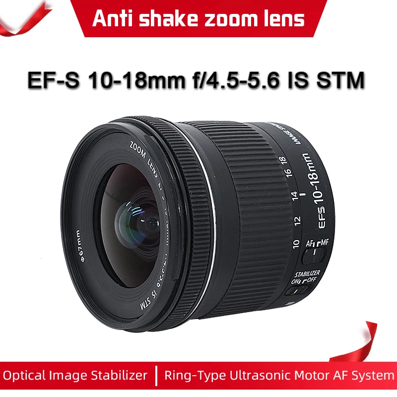 Wide Angle Lens Canon Canon EF-S 10-18 Mm F/4.5-5.6 IS STM Wide Angle Lens Canon Canon EF-S 10-18 Mm F/4.5-5.6 IS STM