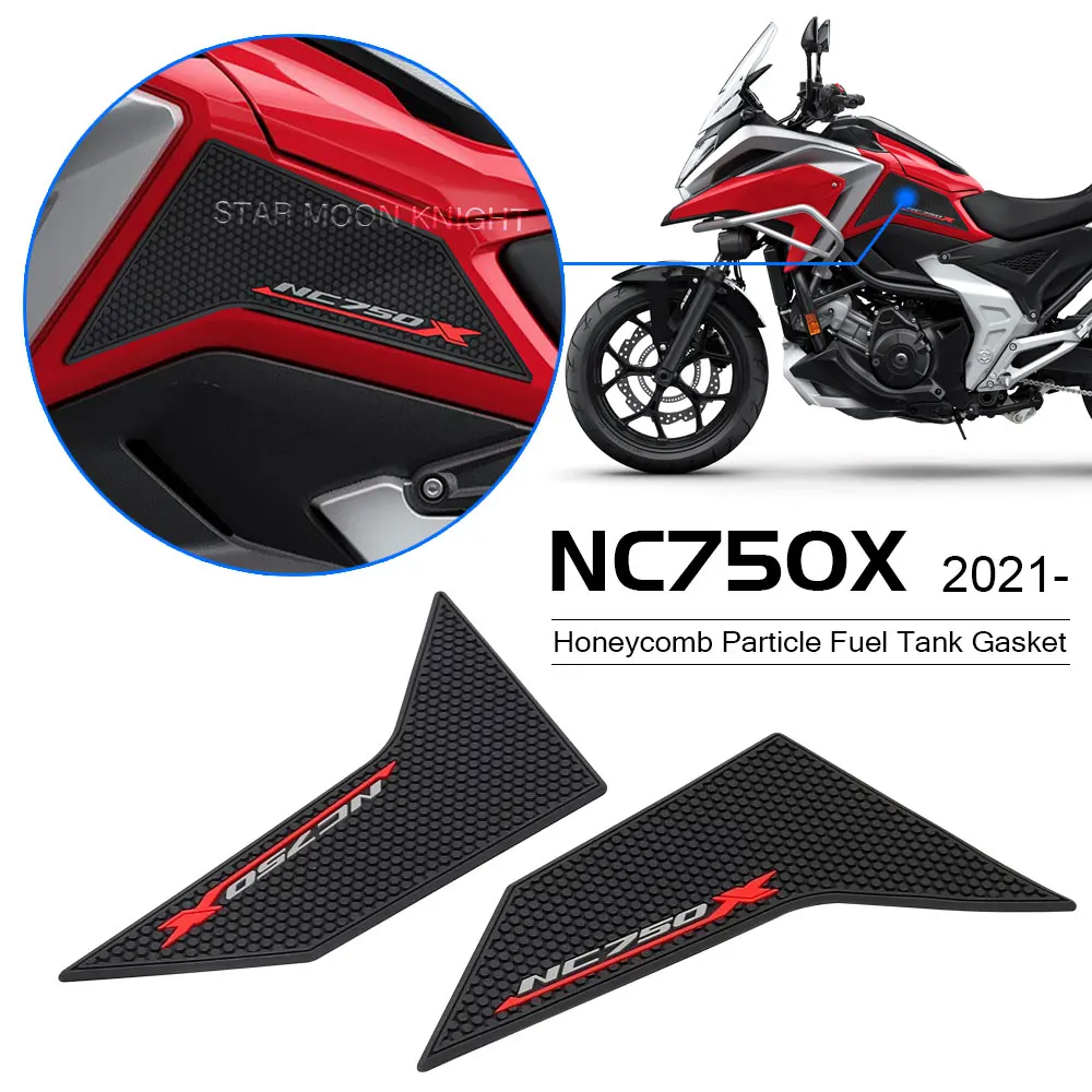 

Tank Pads Stickers For HONDA NC750X NC 750 X NC750 750X 2021 2022 - Side Fuel Tank pad Decal Gas Knee Grip Traction Pad Tankpad