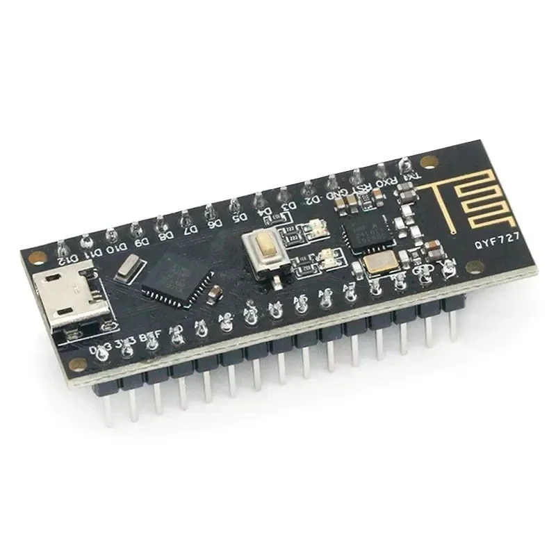 

Nano V3.0, Micro USB Nano Board ATmega328P QFN32 5V 16M CH340 for ,with NRF24l01+,2.4G wireless,Immersion Gold