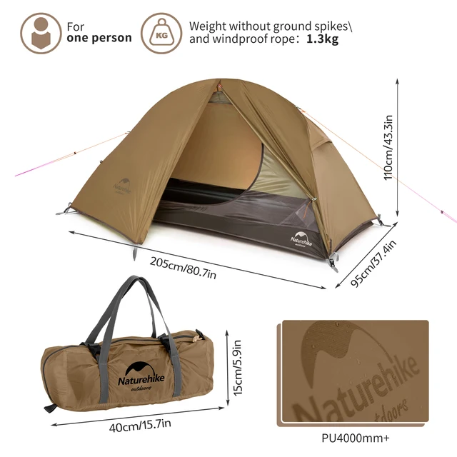 Naturehike 1-Person Ultralight Tent 5