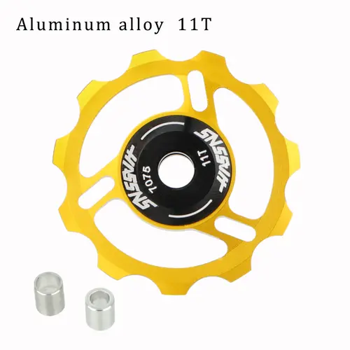 HASSNS Mtb Pulleys Bicycle Derailleur Metal Ceramics Bearing Road Mountain Bike Rear Derailleur Pulley Wheel 11T 13T Cycling - Image 26