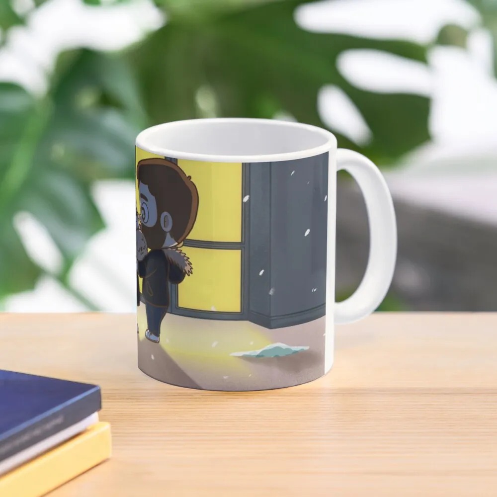 

Winter days together Coffee Mug Coffee Cup Set Coffee Cups Free Shipping Ceramic Coffee Cup Thermal Coffee Cup To Carry