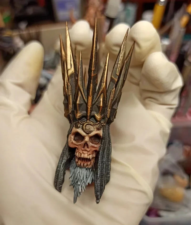 1/6 Scale Soldier Skull King Head Sculpt Model 12''（7''） Figure