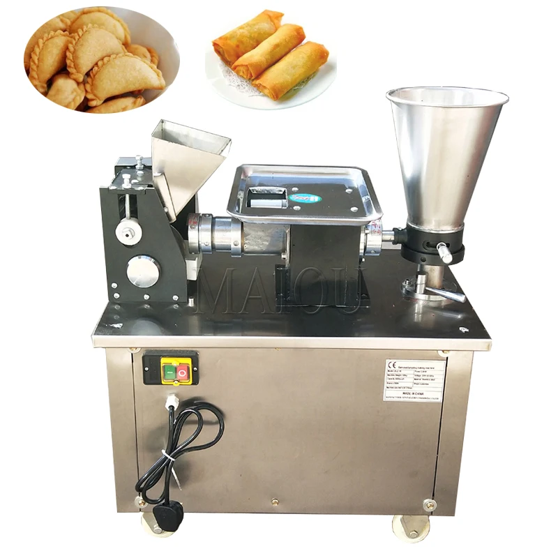 

Gyoza Spring Roll Empanada Samosa Making Machine Automatic Samosa Maker Stainless Steel Dumpling Wrapper Machine