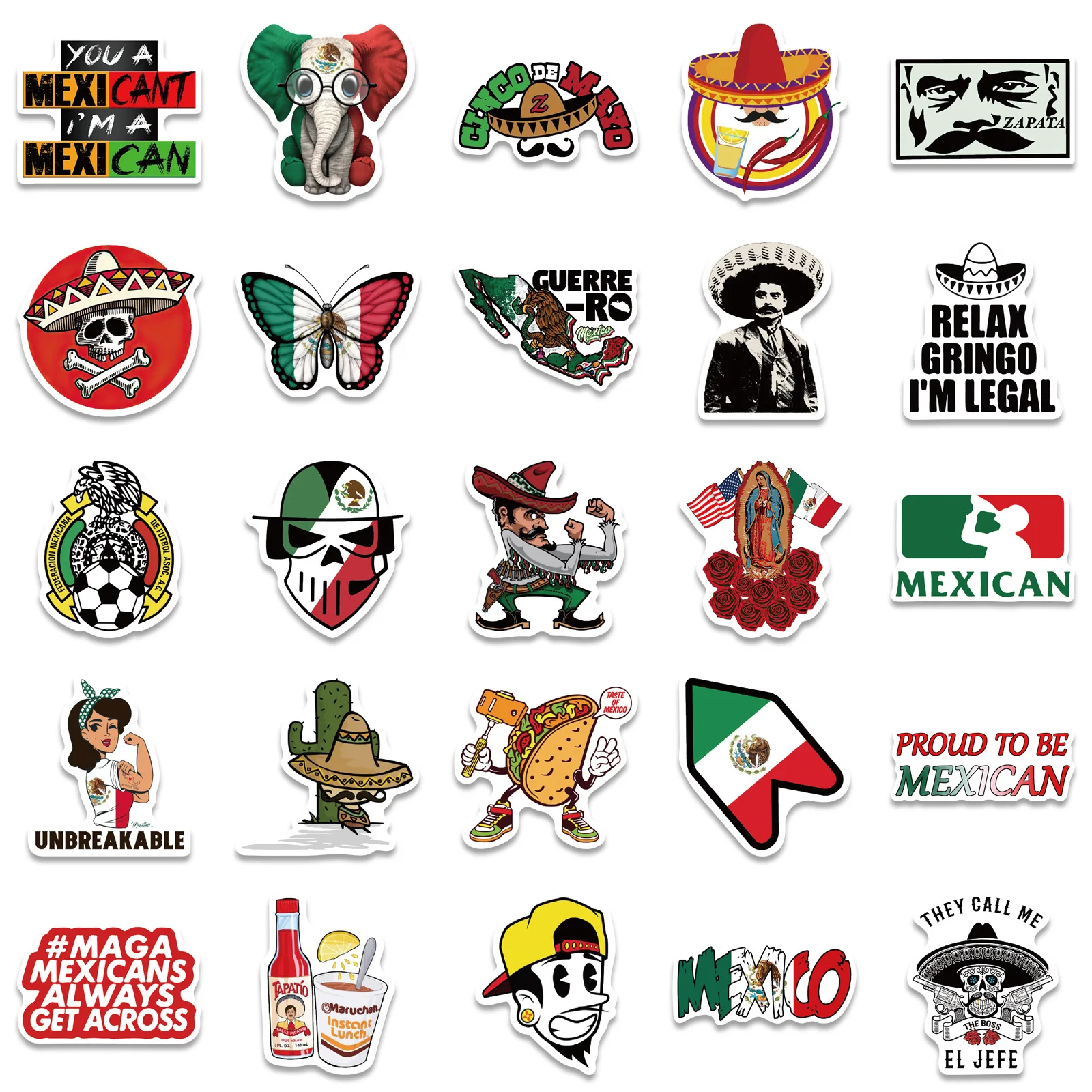 Laptop stickers -  México