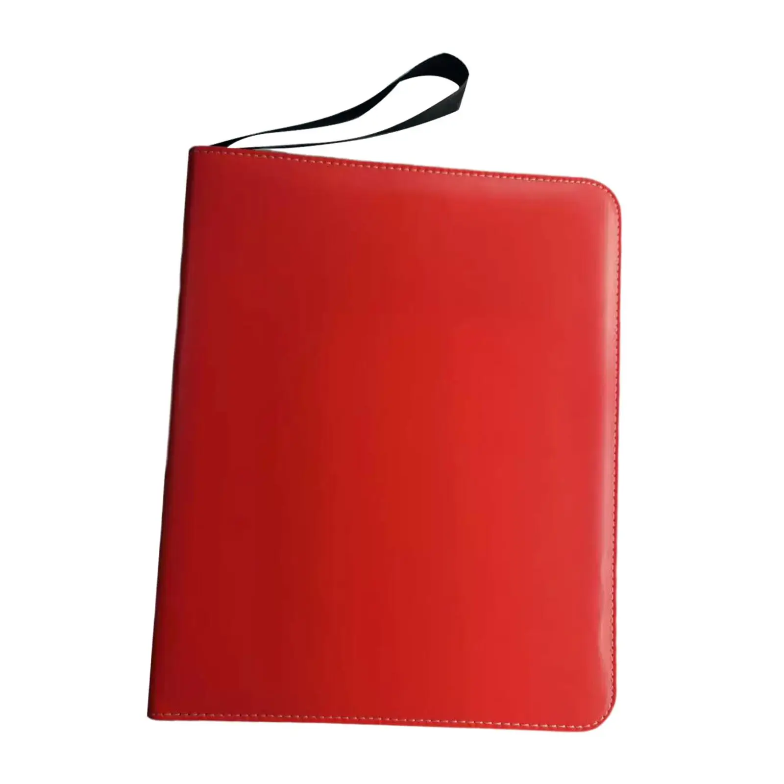 

9 Pockets Trading Card Carrying Binder Pocket Binder Card Books Orange