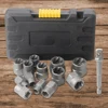 14 Pieces Impact Bolt & Nut Remover Set with Storage Case Bolt Extractor Tool Set Alloy Nut Bolt Extractor Sleeve Set 5