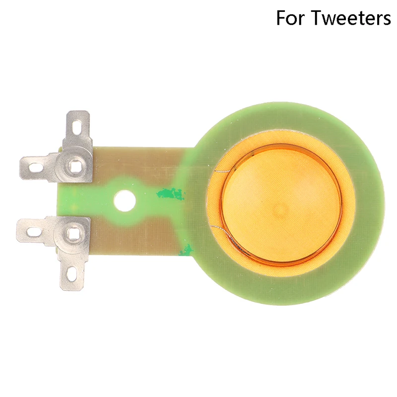 

1 Pcs 25.5MM Tweeters Voice Coil Round Speaker Treble Coil Horn Resin Film Copper Diaphragm