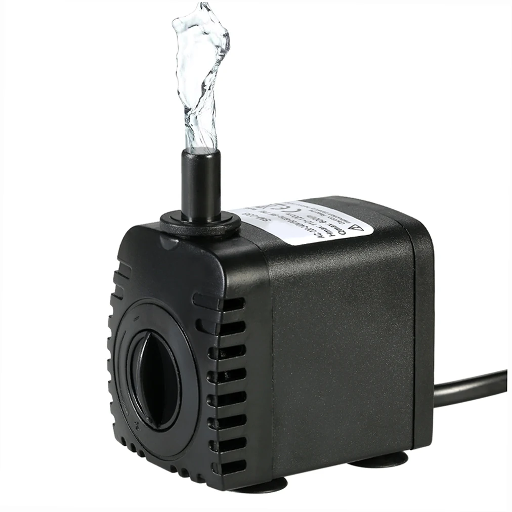 600L/H 8W Water Pump Submersible Pump For Aquarium Fountain Pond Fish Tank Garden Pond Pumps Fountain Mini Pomp 110-240V 4W water pump,aquarium water pump,fish tank pump