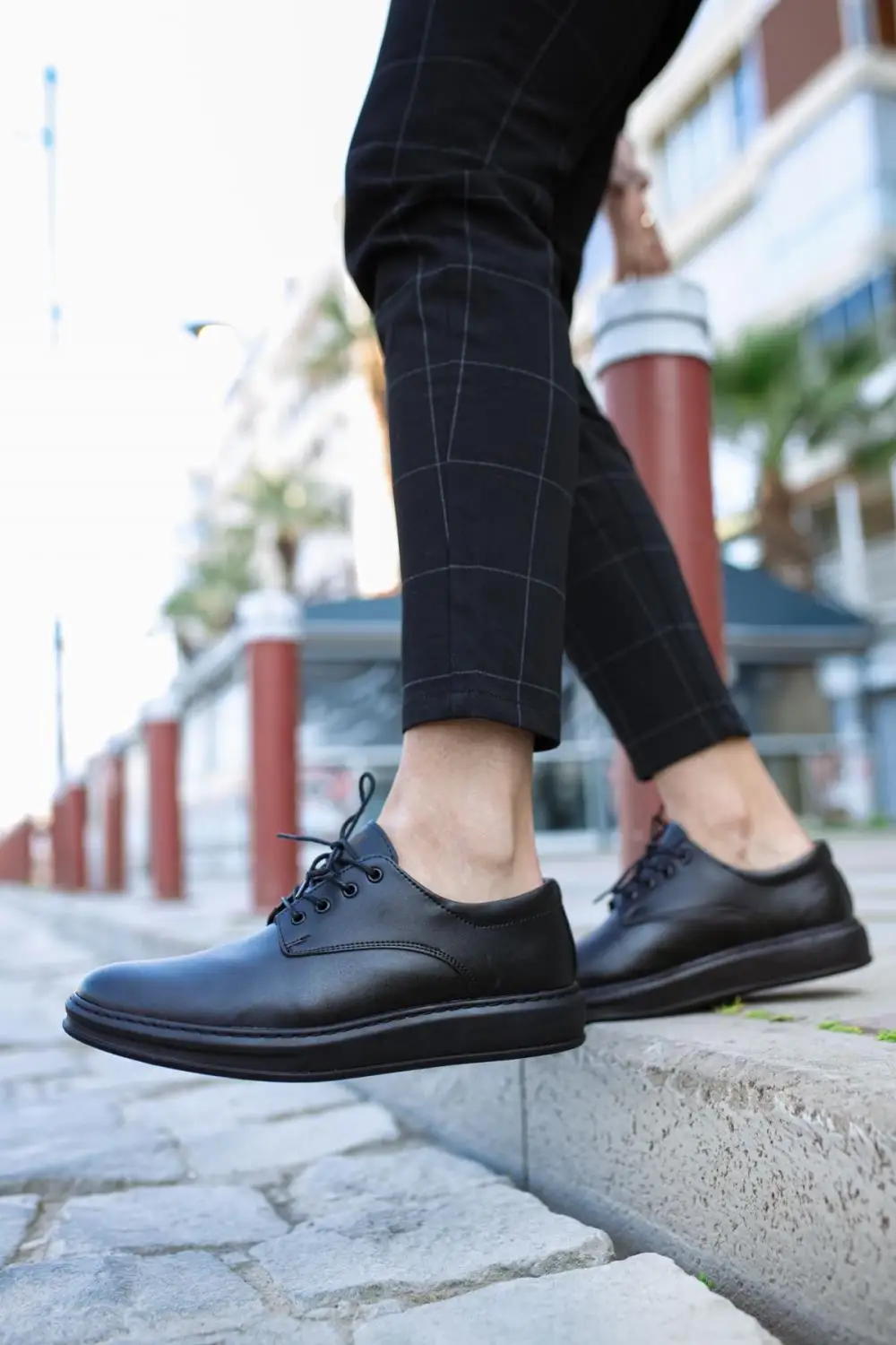 Mannen Sneaker Klassieke Herenschoenen 001 Zwart (Zwarte Zool)|Casual  schoenen voor Mannen| - AliExpress