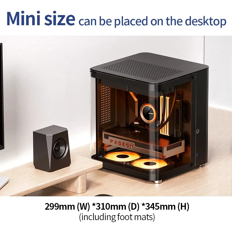 JONSBO TK-1 2.0 ITX/M-ATX ��ǻ�� ����ũž ���� �̴� PC ���̽�, PC�� ������ ���� �� ������ �̴� ITX ���̽�