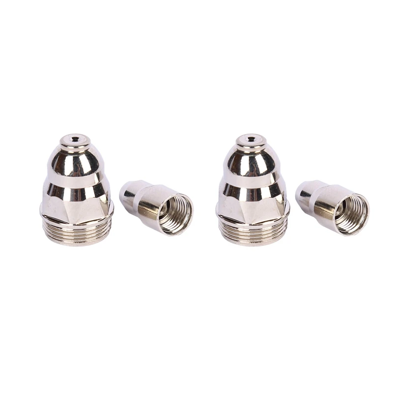 

4 PCS P80 Plasma Electrode Tip Nozzle 1.5Mm Cutter Torch Consumables For Air Plasma Cutting Machine