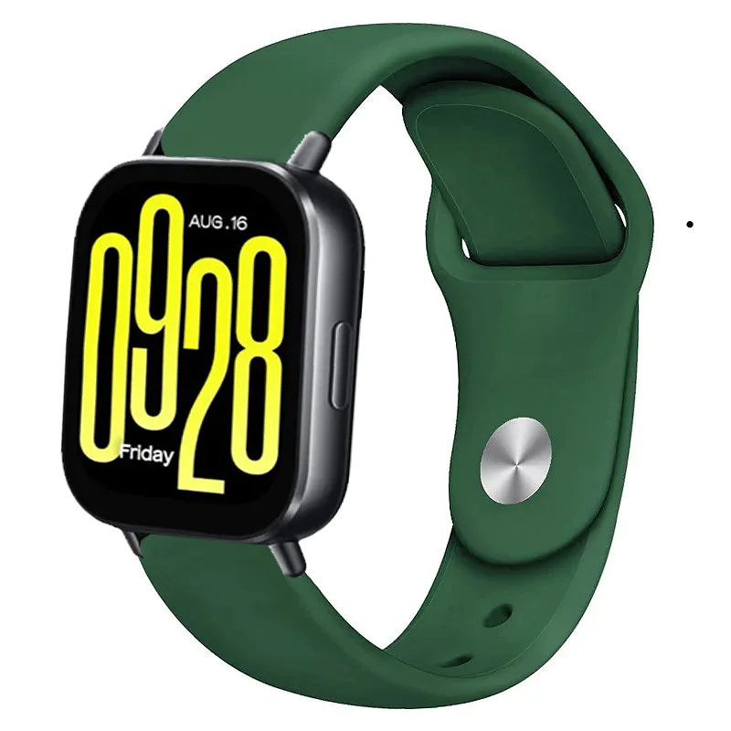 Comfortable 22mm Soft Silicone Strap - Replaceable Wristband for Smartwatches