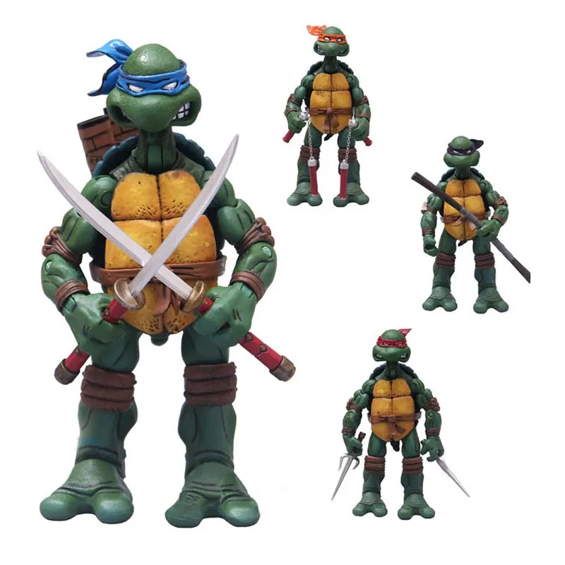 Teenage Mutant Ninja Turtles Figurines  Ninja Turtles Tmnt Action Figures  Toy - Action Figures - Aliexpress
