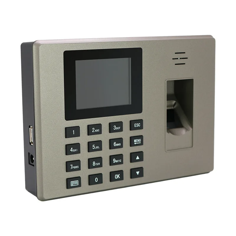 F06 TCP/IP USB 1000 사용자 지문 시간 출석 무료 설치 타이밍 링 스크린, 생체 시간 기록 시계 핑거