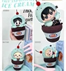 10cm Mini Idol doll clothes Outfit Accessories toy Summer Dessert House Plush Versatile Single Item Set 10cm doll hat DIY Gifts 6