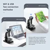 2000X Biological Microscope Dual Lens WiFi USB Digital Microscope Wireless HD Endoscope Camera With 11 LED for IOS Android PC 3
