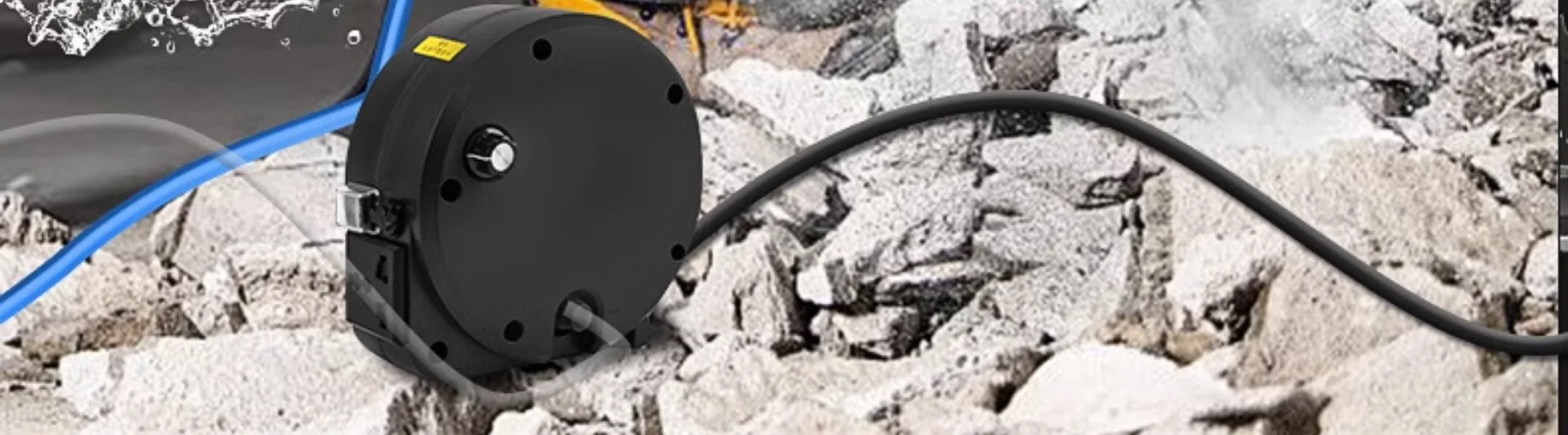 Diamantbeton-Kettensäge, tragbare Steinschneidemaschine, elektrische Handsäge für Steinmauer, Zement, Granit, verstärktes Beton – Detail 5