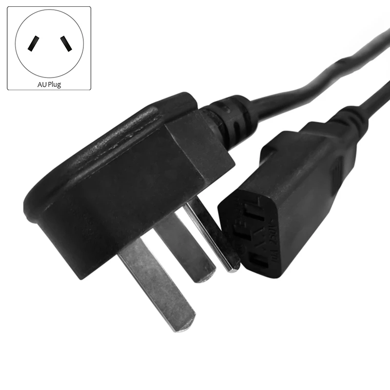 Ʈ PC ǻ  TV ͽټ ̺, AU  , IEC C13    ڵ, AU ÷