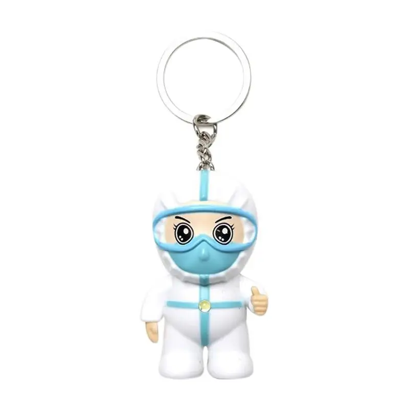 

Cartoon Mini Nurse's Day Doctor's Day Gift White Angel Keychain Souvenir Bag Pendant