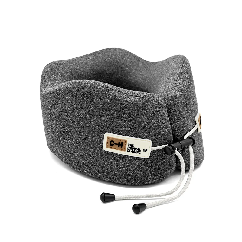 Neck Pillow U-Shaped Memory Foam Travel Neck Support Sleeping Shoulder Rest U-Cushion for Airplane Trip