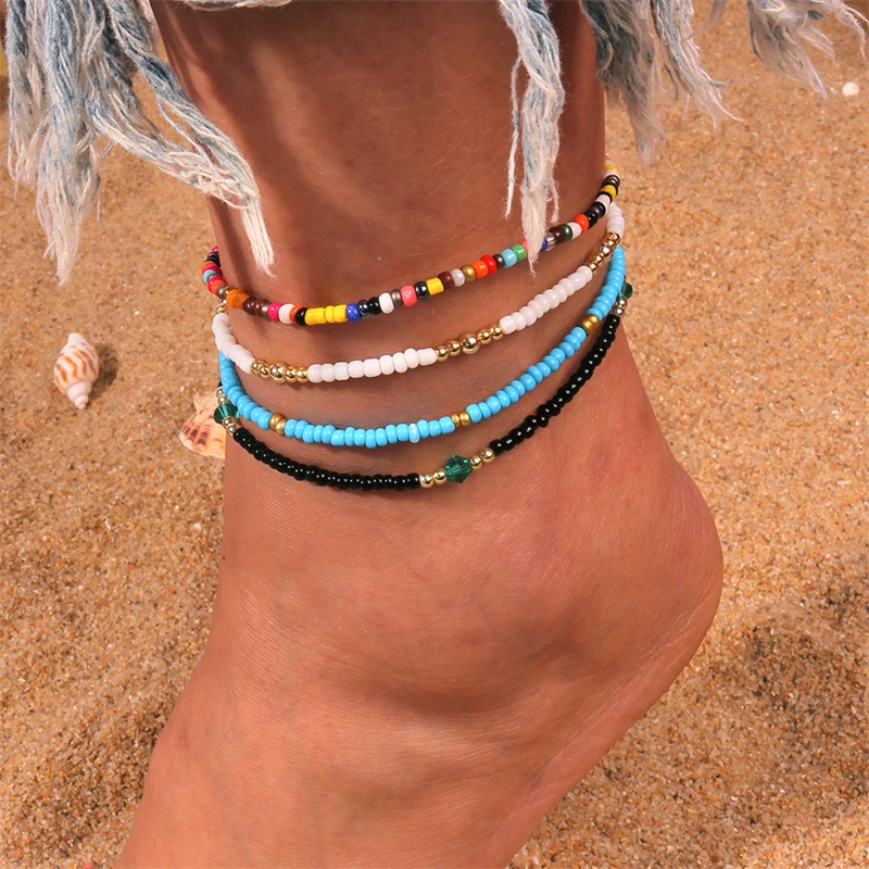 Bracciale con conchiglia alla moda Braccialetti con perline di