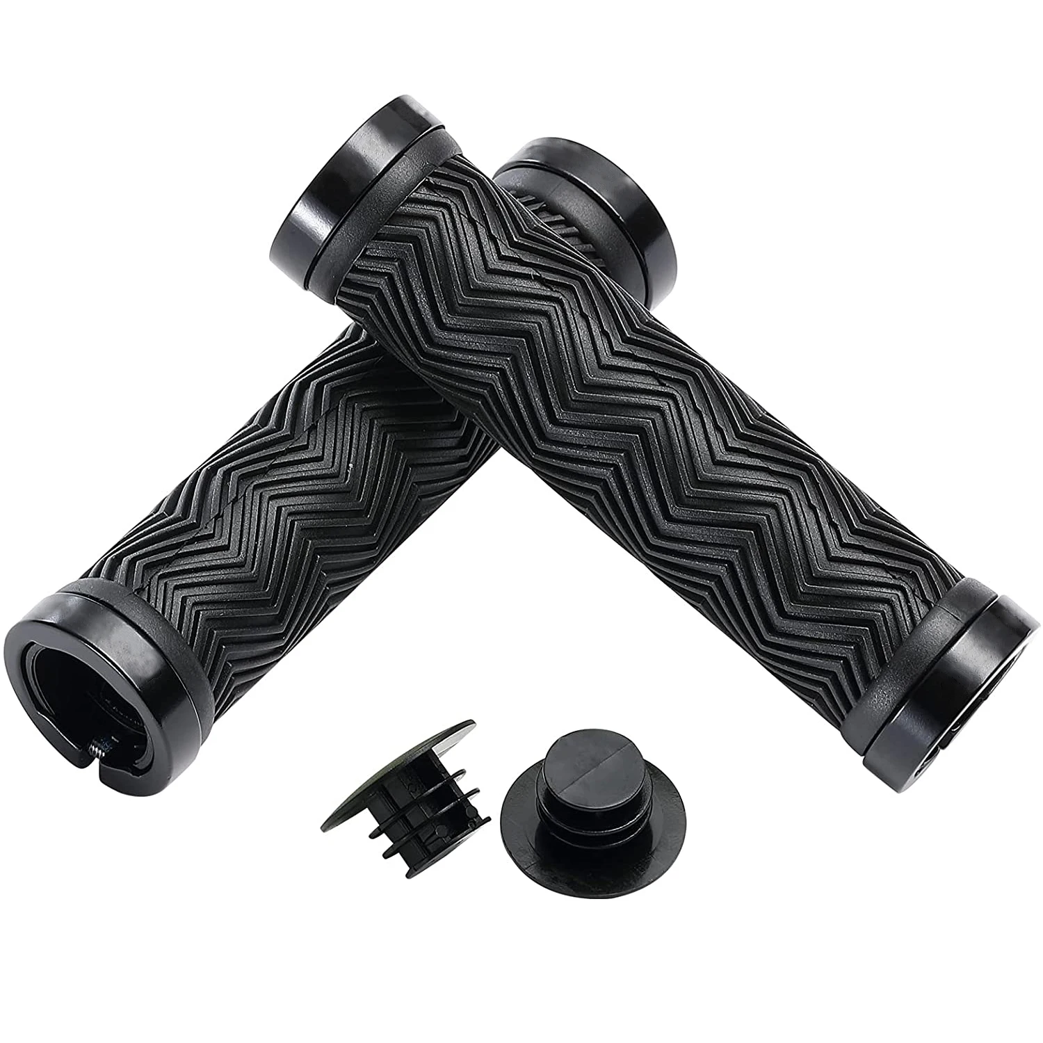 MountainBikeGripDoubleLockonNonSlipShockAbsorbingBicycle