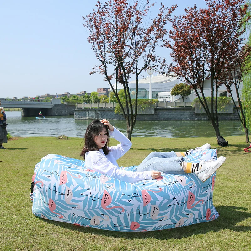 Outdoor Garden Inflatable Lazy Sofa Bags Air Mattress Camping
