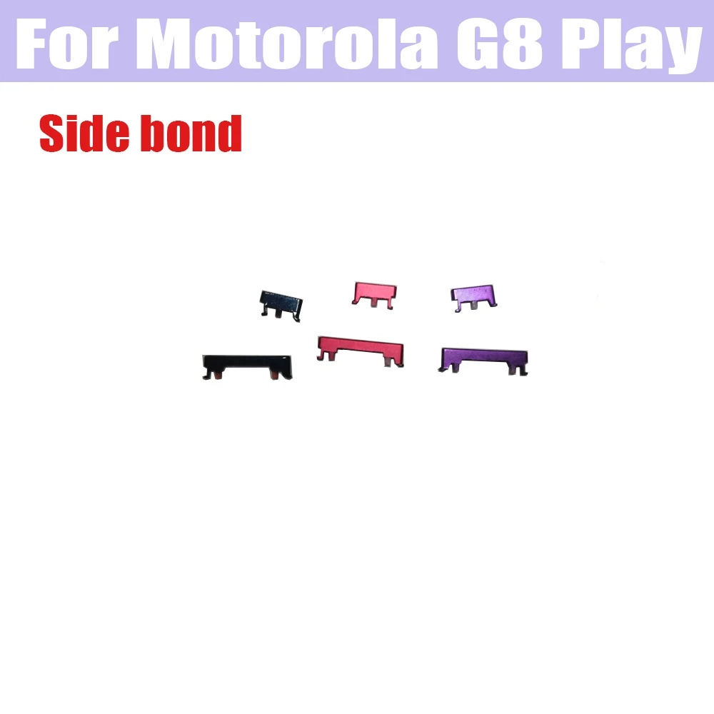 Side Keys Power and Volume Buttons Replacement For Motorola Moto G8 Play Replacement Parts