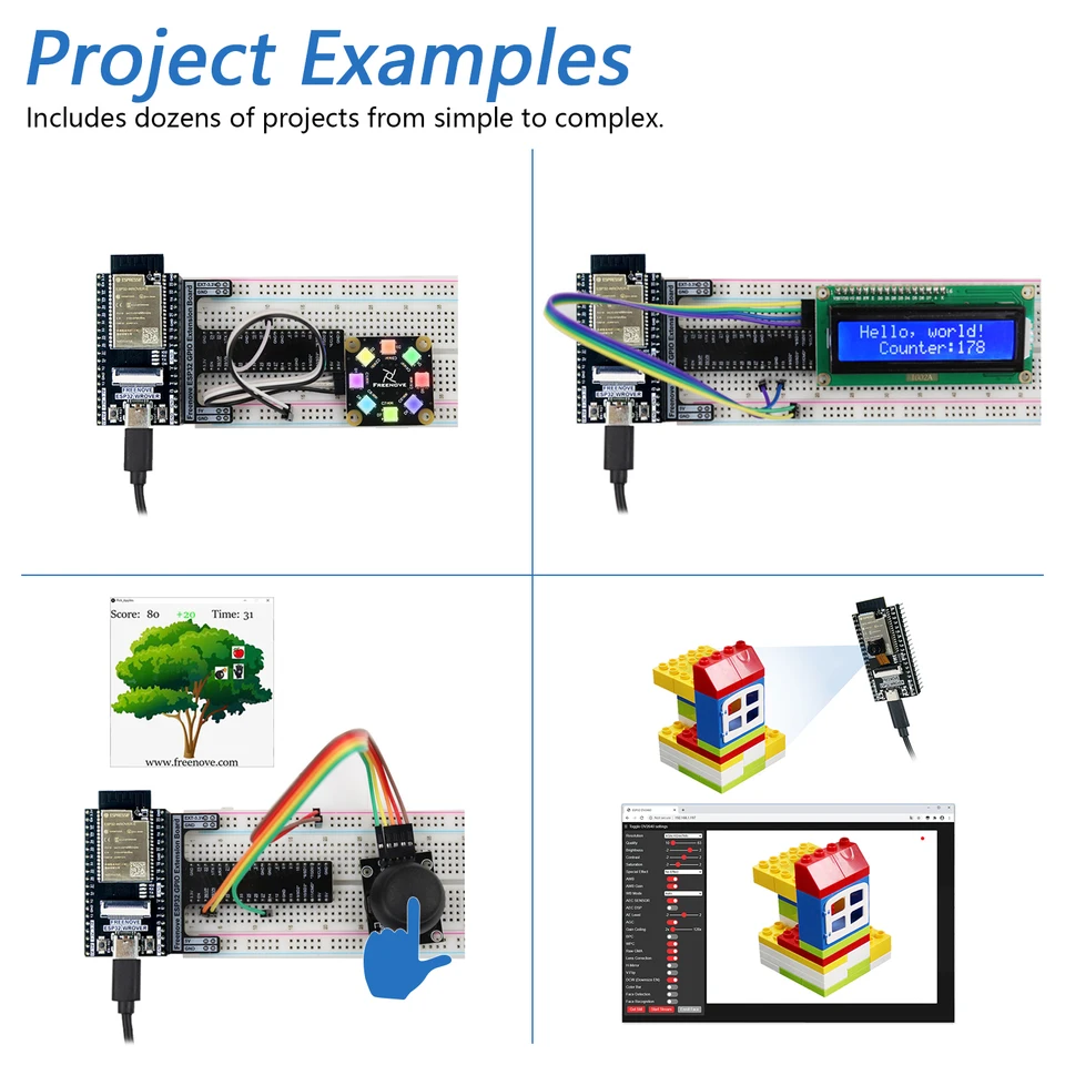 Freenove究極スターターキット for Raspberry Pi : Freenove究極スターターキット for Raspberry Pi 5 ⁄ 4B