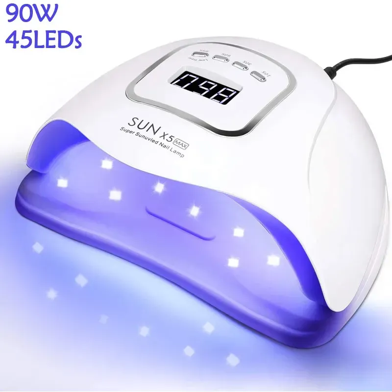Uv Led Lamp For Nails With Memory Function Lamp For Gel Polish Drying ...