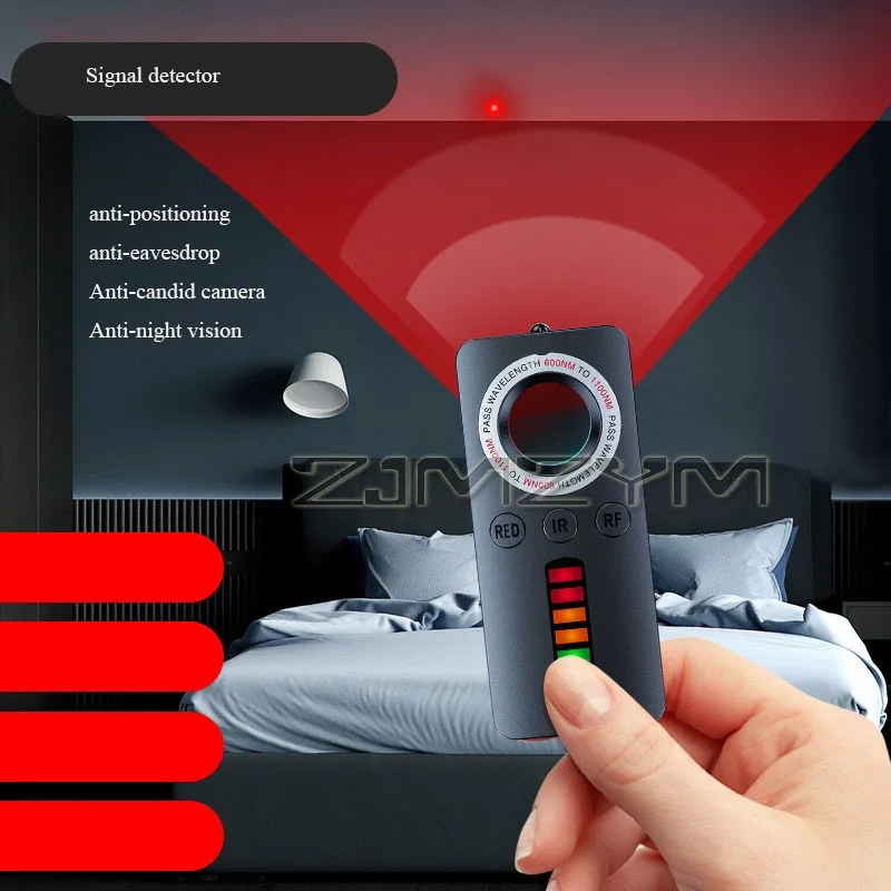 Anti Spy Detector Hidden Camera Detector Infrared Camera Wireless Spy Search Device Car GPS Search Wiretapping Bug Mini Devices