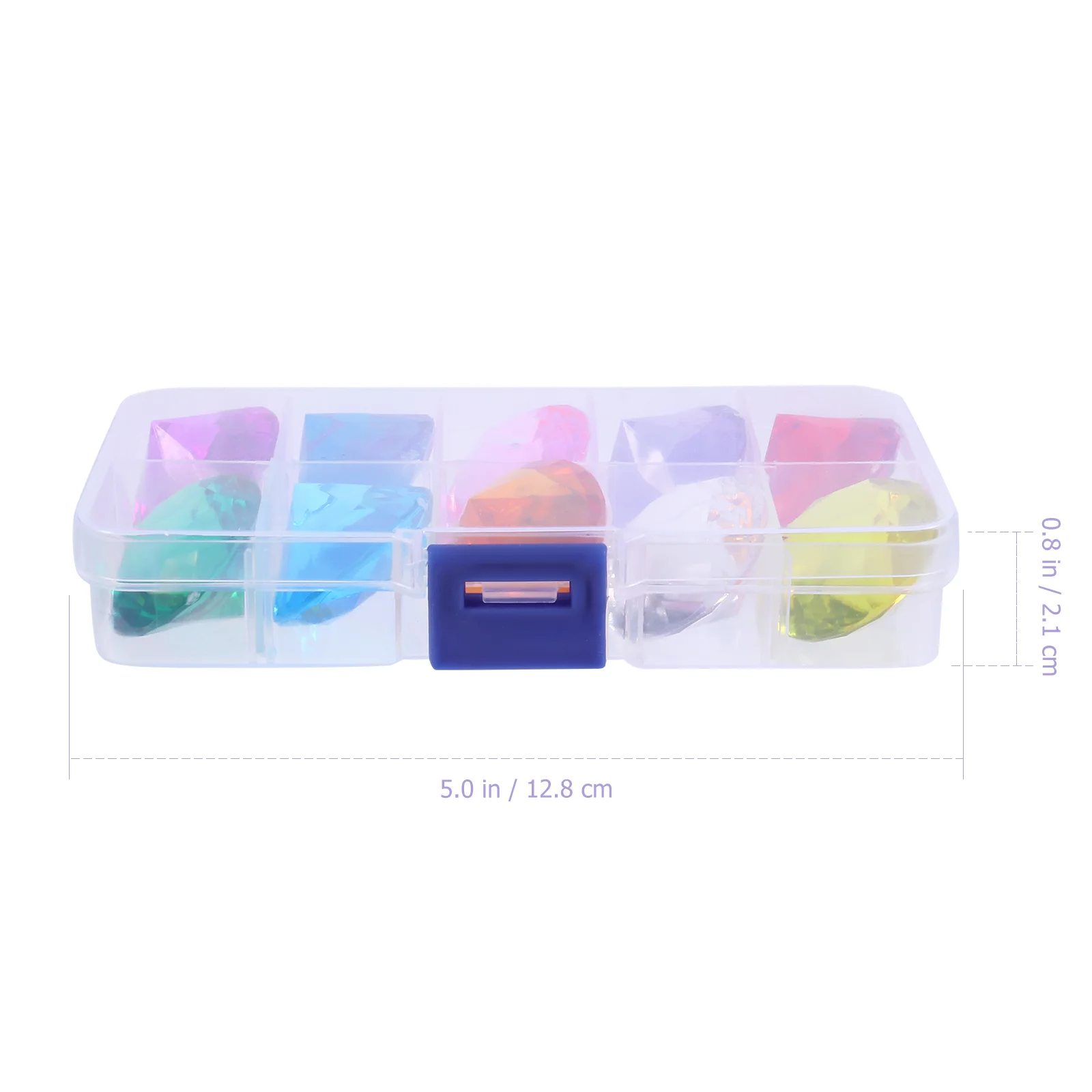 투명 아크릴 다이아몬드 장난감, 다이아몬드 보석, 공주 주얼리, 소녀용 DIY 소품, 어린이 액세서리, 플라스틱 보석, 여성용