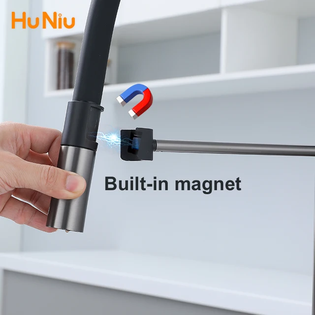 ก๊อกน้ําห้องครัวก๊อกน้ําอ่างล้างจานยางดึง Stream Sprayer ก๊อกสแตนเลส 304 Rotatable KITCHEN Mixer Water TAP Crane 5