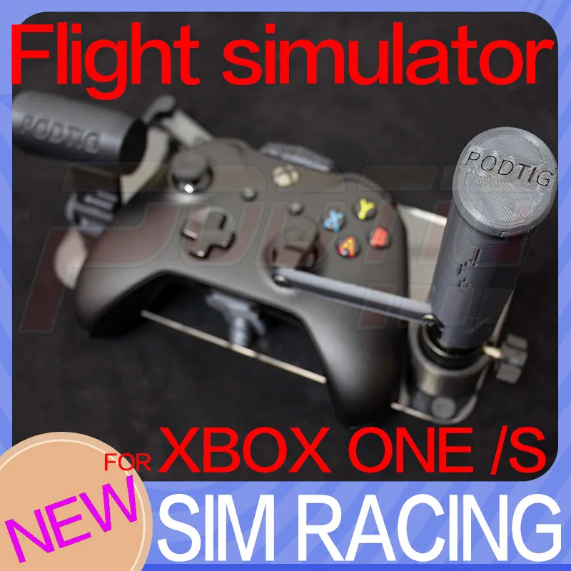 Hotas Stampa 3D Per Xbox One S Controller Di Gioco Flight Simulator Mod Joystick
