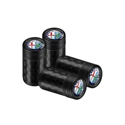 Premium Aluminum Alloy Car Tire Valve Caps - Set of 4 | Sleek Auto Wheel Accessories (4pcs black)