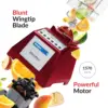 Original Blender  + Jar (90 oz) - Professional-Grade Power  6  programmed Cycles - 10-speeds 4