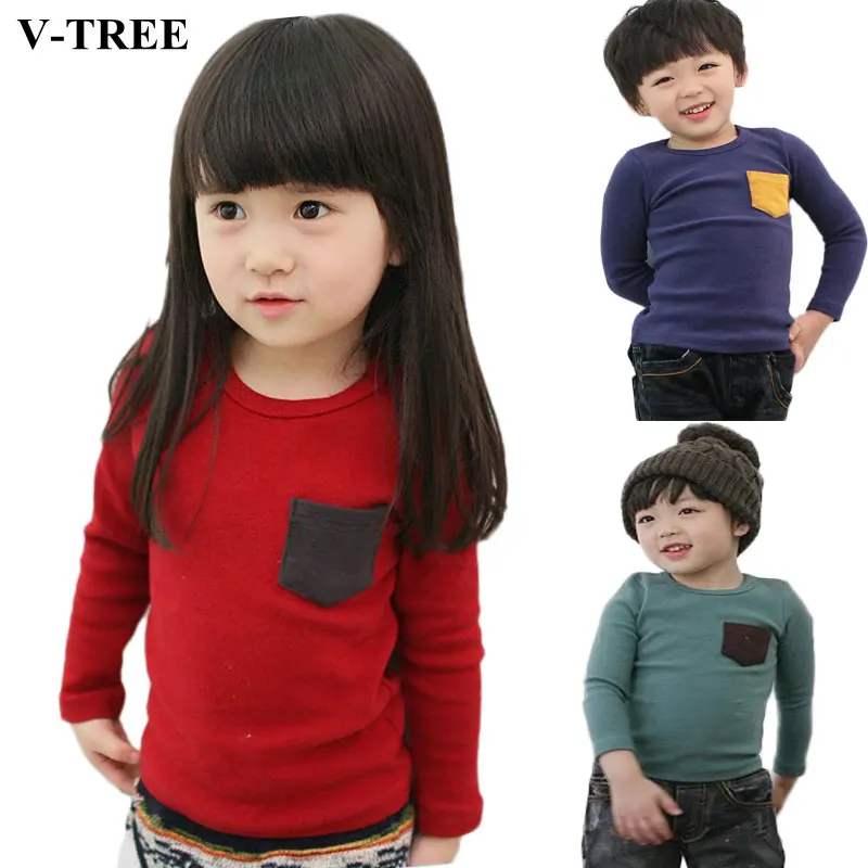 Baby Little Girls Long Sleeve Shirts Turtleneck T-Shirt Tops Basic Solid Color Blouse Outfit for Toddler Kids Girl