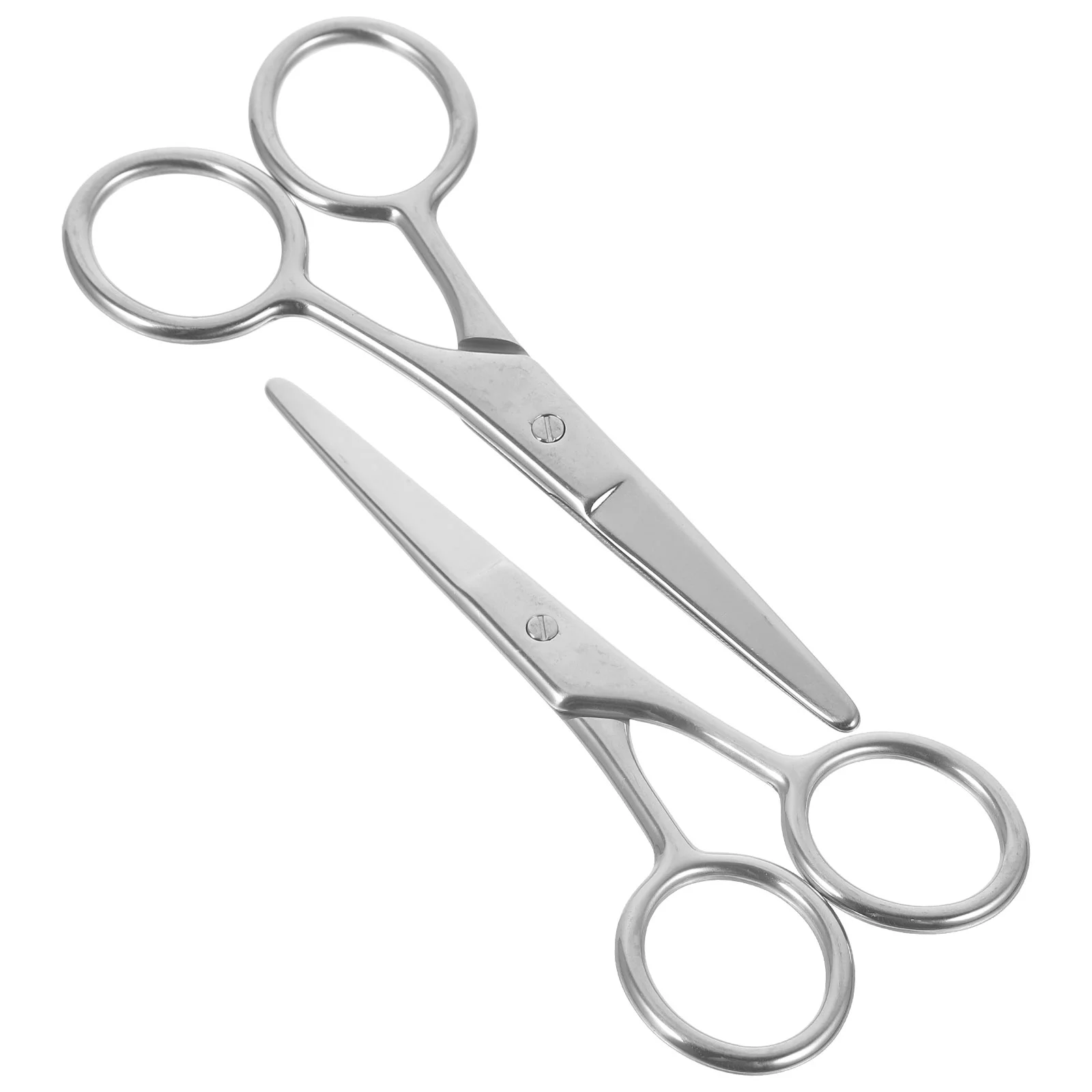 

2pcs Stainless Steel Eyebrow Scissors Eyelash Extension Trimming Scissor Small Eyebrow Scissors